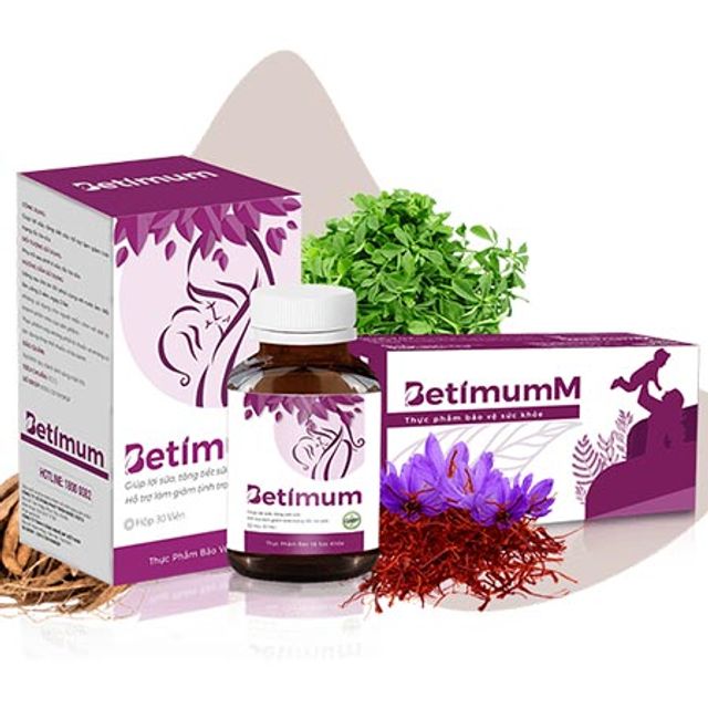 Viên uống Betimum Hỗ trợ lợi sữa 2
